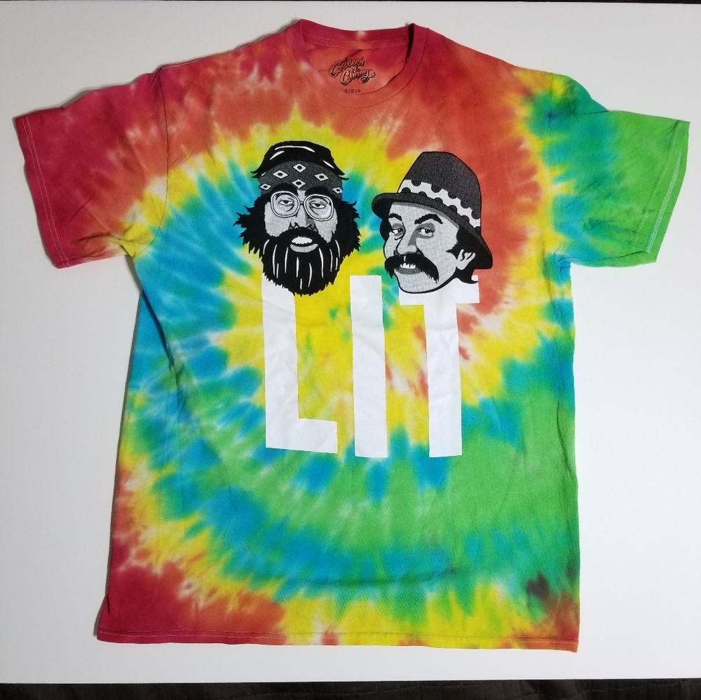 Cheech & Chong tie dye tee